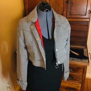 houndstooth, new without tag szM